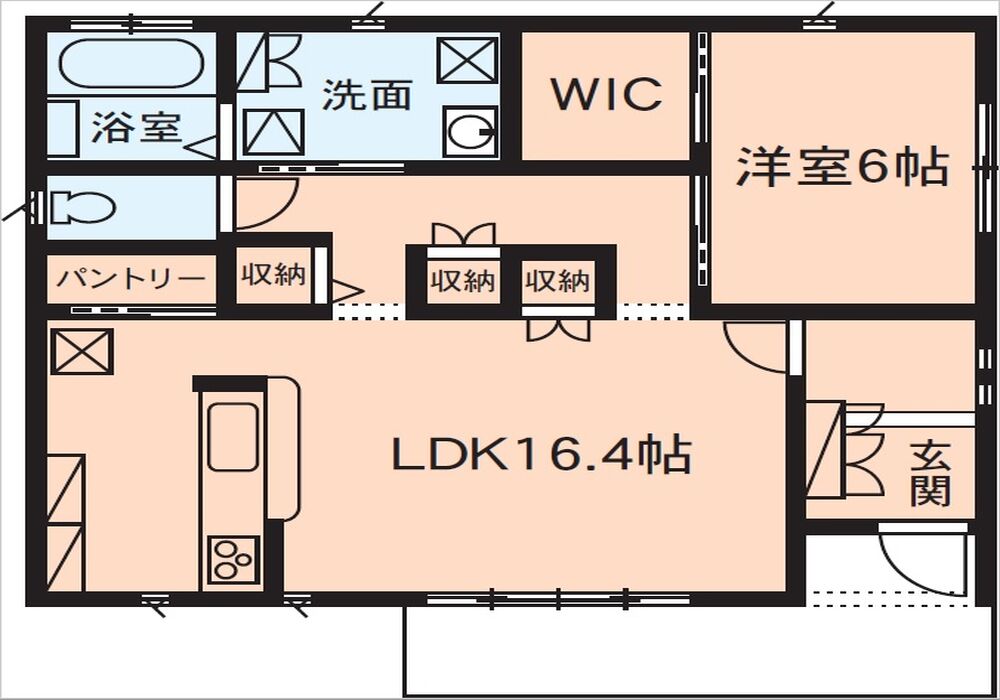 間々田間取り